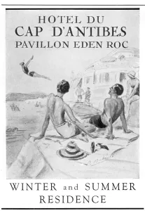 Sunshine Prints: Advertisement for Hotel du Cap D Antibes
