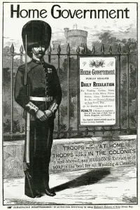 Soap Prints: Advert for Hudsons Extract of Soap 1887