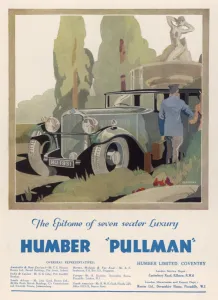 Door Prints: Advert Humber Pullman