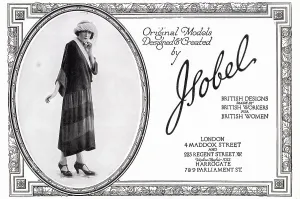 Twenties Prints: Advert for Isobel fashion 1922