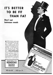 Smoker Prints: Advert for Kensitas Cigarettes, 1929