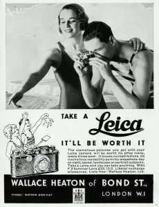 Photography Prints: Advert for Leica cameras 1934