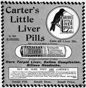 2004 Prints: Advertisement for liver pills