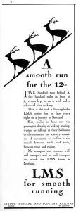 Summer Prints: Advertisement for LNER - A smooth run for the 12th