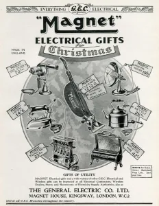 Gift Prints: Advert for Magnet household items 1929