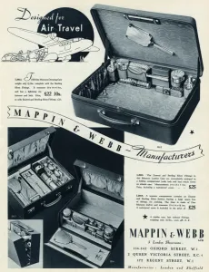 Mappin Prints: Advert for Mappin & Webb dressing case 1935