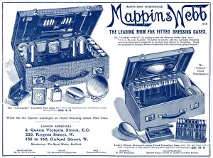 Mappin Prints: Advert for Mappin & Webbs dressing cases 1907 Advert for Mappin & Webbs dressing