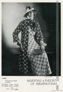 Frocks Prints: Advert for Marshall & Snelgrove womens clothing 1933
