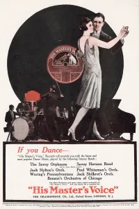 1920s Prints: Advert for His Master's Voice - Vinyl Records 1926