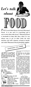 Encouraging Prints: Advert for The Ministry of Food 1941