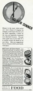 Encouraging Prints: Advert for The Ministry of Food 1942