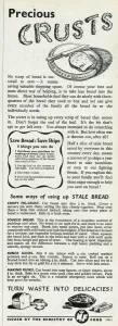 Encouraging Prints: Advert for the Ministry of Food 1943