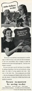 Bond Prints: Advert from the National Saving Committee 1942