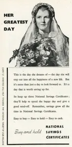 Committee Prints: Advert for National Savings Certificates 1946
