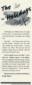 Defence Prints: Advert for The National Savings Committee 1940
