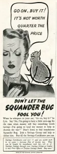 Buying Prints: Advert from the National Savings Committee 1943