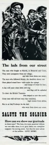 Provide Prints: Advert from the National Savings Committee 1944