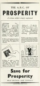 Provide Prints: Advert from the National Savings Committee 1946