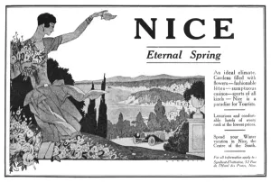 Climate Prints: Advertisement for Nice on the French Riviera