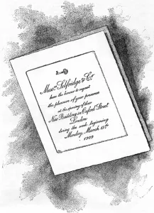 Selfridge Prints: Advertisement for the opening of Selfridges, 1909