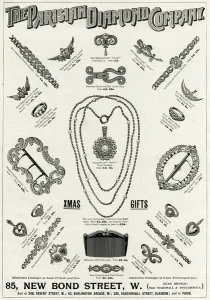 Gift Prints: Advert for Parisian Diamond Company 1896