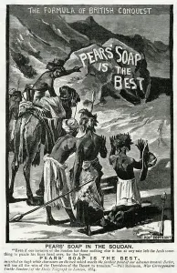 Soap Prints: Advert for Pears soap in the Sudan 1887