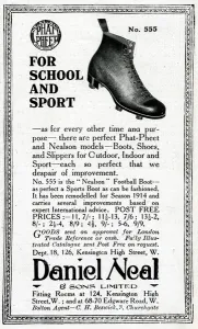 Sole Prints: Advertisement for Phat Pheet boots and shoes