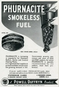 Cookers Prints: Advert for Powell Duffryn 1944