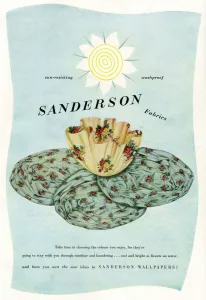 Resistant Prints: Advertisement for Sanderson Fabrics