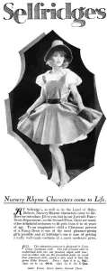 Parties Prints: Advertisement for Selfridges in the Sketch