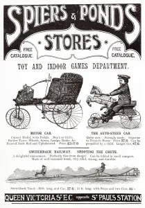Store Prints: Advert for Spiers & Ponds Stores - Toys 1902