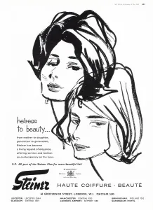 Street Prints: Advertisement for Steiner Hairstylists