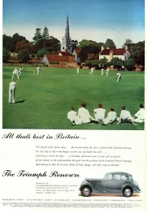 Spire Prints: Advertisement for Triumph Renown motor car