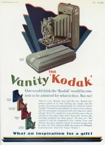 Photography Prints: Advert for The Vanity Kodak 1926