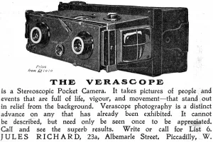 Pocket Prints: An advertisement for the Verascope
