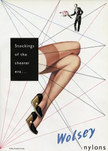 Wolsey Prints: Advert for Wolsey nylons