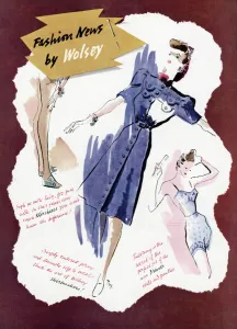 Ww Ii Prints: Advert for Wolsey womens clothing 1941