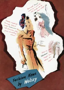 Ww Ii Prints: Advert for Wolsey womens clothing 1941