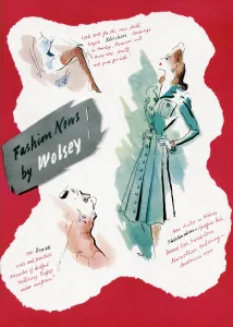 Ww Ii Prints: Advert for Wolsey womens clothing 1941