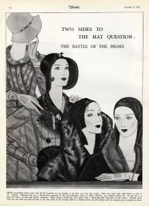 Style Prints: Advert for womens hats from Henry Heath, London