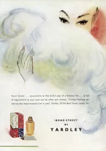 Cosmetics Prints: Advert for Yardley perfume 1948