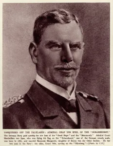 Ship Prints: Admiral Graf Von Spee 1914