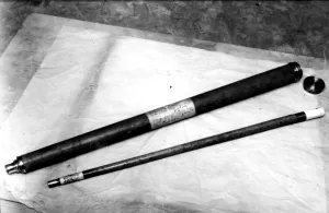 Stick Prints: Admiral Nelsons telescope and walking stick