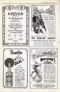 Alcohol Prints: Adverts including for the Highland Railway