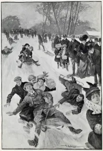 Winter Prints: For adults and children alike, enjoying their day outside in the snow