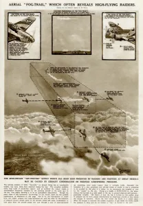 Trail Prints: Aerial fog trail by G. H. Davis
