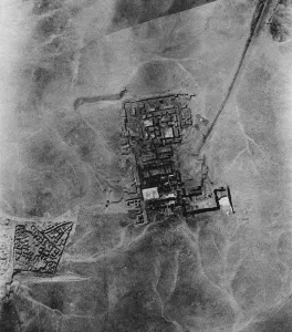Excavation Prints: Aerial view of Mari, Syria