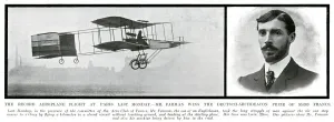 Paris Prints: Aeroplane flight by Henri Farman 1908