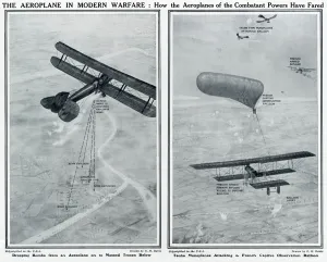 Bombing Prints: Aeroplane in modern warfare by G. H. Davis
