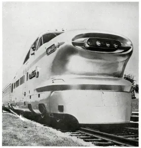 United Prints: Aerotrain designed by Electro-motive section of the GMC